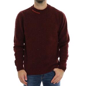 MAGLIA BOTTONATA BORDEAUX